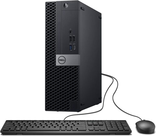 Dell OptiPlex 7050 Small Form Factor, Intel Core Quad i7 6700 up to 4.0 GHz, 16G DDR4, 1T SSD, 4K Support, WiFi, BT 4.0, DVDRW, DP, HDMI, Win 10 Pro 64-Multi-Language Support En/Sp/Fr(Renewed)