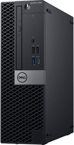 Dell Optiplex 5060 Desktop Computer | Hexa Core Intel i7 (3.2) | 32GB DDR4 RAM | 1TB SSD Solid State | Windows 11 Professional | Home or Office PC (Renewed), Black