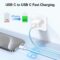 Durcord USB C to USB C Cable, 60W 3Pack 6ft for USB C Fast Charger Cord for Android/Phone/Pad/Laptop, Type C to Type C Fast Charging Compatible with iPhone 15/Samsung/MacBook/Pro/Plus/Max Multicolor