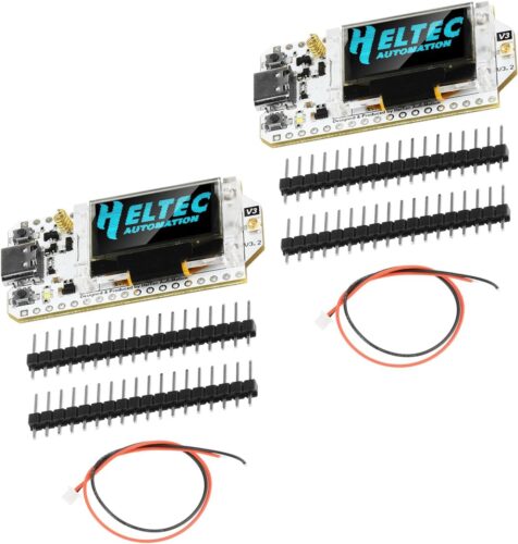 ESP32 Development Board WI-FI Kit 32 ESP32 WI-FI Wireless with 0.96 inch OLED Display CP2102 Type C(No Antenna, not The Lora Model)