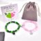 Elphaba Galinda Friendship Matching Bracelet – Rhinestone Crown Witch Hat Bff Bracelets – Gifts for Bestfriend Couples Fans Party Dress Accessories