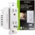 Enbrighten Z-Wave Plus Smart Receptacle, Works with Alexa, Google Assistant, Tamper-Resistant, 1 Z-Wave Outlet & 1 Always On Outlet, Hub Required, White, Smart Outlet, Lamps, Small Appliances, 55256