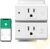 Etekcity ESW15 WiFi Energy Monitoring Smart Plug, Works with Alexa and Google Home, Compact Size, 15 Amp, White, 2 Pack