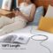 FEMORO USB C Cable 15ft Fast Charging 60W, 480Mbps Data Transfer Extra Long USB A to USB-C Charger Cables 15 Foot, Type C 2.0 Cord for iPad iPhone 16/15 Galaxy Google Pixel Motorola Moto LG Nokia