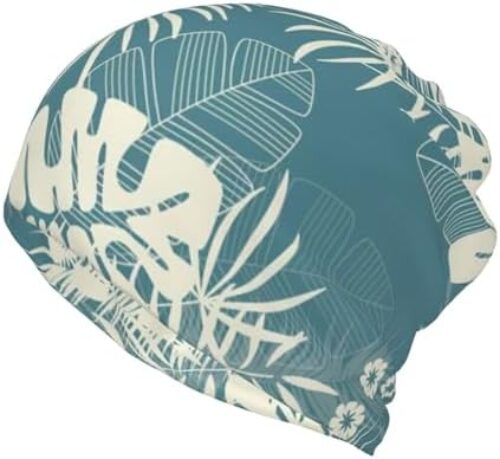 Fashion Cute Unisex 3D Pizza Pepperoni Print Baggy Beanie Cap Multifunction Casual Hat Scarf Bean Hat