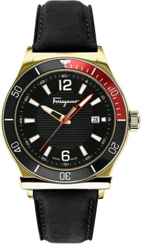 Ferragamo Mens Swiss Made Watch 1898 Collection