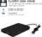 Floppy Disk Reader External Floppy Disk Reader USB 3.5-inch USB Floppy Disk Reader 1.44 MB FDD Portable Floppy Disk for PC Laptops Windows/XP/7/8/10/11 Plug and Play