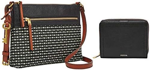Fossil Women’s Fiona Large or Small Crossbody Purse Handbag for Women