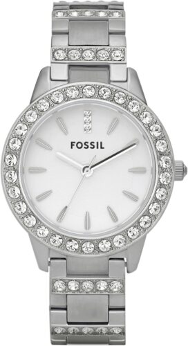 Fossil Women’s Jesse Quartz Stainless Steel Three-Hand Watch