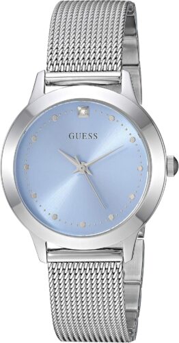 GUESS Stainless Steel Mesh Bracelet Watch