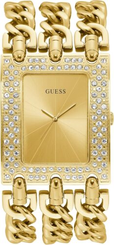 GUESS Women’s U1275L2 Analog Display Quartz Gold Watch
