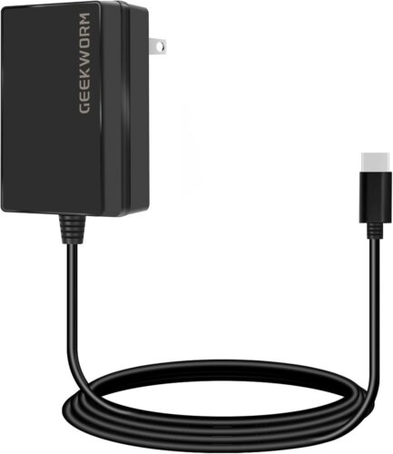 Geekworm PD 27W 5.1V 5A USB-C Power Supply for Raspberry Pi 5 2GB/4GB/8GB