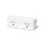 Geeni Switch Duo Double Smart Plug, White, 2 Outlets – No Hub Compatible with Alexa and Google Assistant, Requires 2.4 GHz Wi-Fi