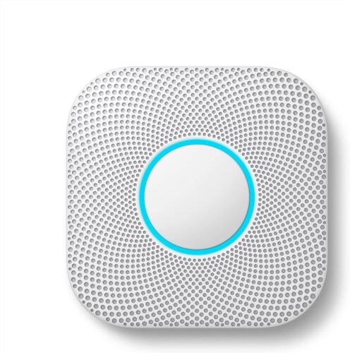 Google Nest Protect – Smoke Alarm – Smoke Detector and Carbon Monoxide Detector – Battery Operated , White – S3000BWES