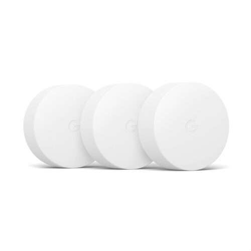 Google Nest Temperature Sensor 3 Count Pack – Nest Thermostat Sensor – Nest Sensor That Works with Nest Learning Thermostat and Nest Thermostat E – Smart Home