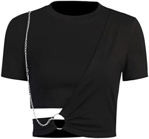 Goth Dark Bodycon Summer Women Tank Top Lace Camis Mesh V-Neck Crop Tops Sexy