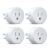 Govee Smart Plug, WiFi Plugs Work with Alexa & Google Assistant, Smart Outlet with Timer & Group Controller, WiFi Outlet for Home, No Hub Required, ETL & FCC Certified, 2.4G WiFi Only, 4 Pack | Smart Home Plugs, 15A WiFi Outlet, Timer Function and Group Controller, No Hub Required, ETL & FCC Certified, 2.4G Only