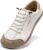 HOBIBEAR Leather Barefoot Shoes Lightweight Wide Toe Box Zero Drop Slip-on Shoes for Women