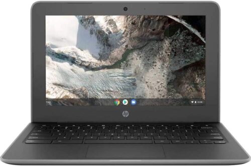 HP Chromebook 11 G7 EE 11.6″ Chromebook – 1366 x 768 – Celeron N4000-4 GB RAM – 16 GB Flash Memory, Chrome OS, Intel UHD Graphics 600 – in-Plane Switching (IPS) Technology – English Keyboard (Renewed)