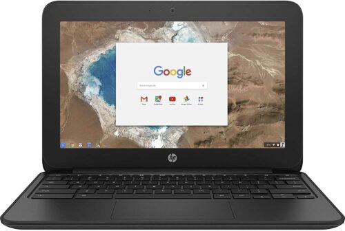 HP Chromebook 14″ G5, Intel Celeron N3350, 4GB RAM, 16GB SSD (3NU63UT#ABA) (Renewed)