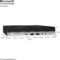 HP EliteDesk 800 G4 4CB30UT Mini Desktop (2.1 GHz Intel Core i5-8500T, 8 GB DDR4 SDRAM, 256 GB SSD, Windows 10 Pro) (Renewed)