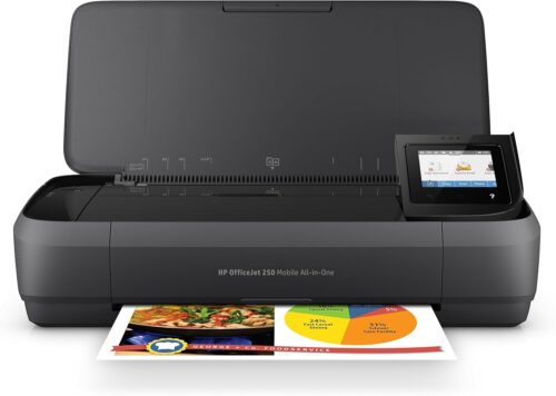 HP OfficeJet 250 Portable Printer with Wireless and Mobile Printing (CZ992A) (Renewed)