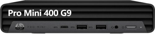 HP Pro Mini 400 G9 Business Mini Desktop Computer, 12th Gen Intel Hexa-Core i5-12500T (Beat i7-11700T), 32GB DDR4 RAM, 1TB PCIe SSD, WiFi 6, Bluetooth 5.2, Windows 11 Pro, AZ-XUT