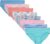 Hanes Girls’ And Toddler Organic Underwear, Brief & Hipster, 8-pack, Pure Comfort Organic 100% Cotton Panties