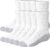 Hanes Kids’ Uniform Crew Socks Pack, 10-pack, Moisture-wicking, Cushioned, Stretch Kids’ Socks for School