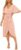 Happy Sailed Women’s Wrap V Neck Midi Dress Formal Short Sleeve Pleated Cocktail Party Dresses with Belt