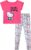 Hello Kitty Girls Legging Set – 2 Piece Printed T-Shirt and Cozy Matching Leggings for Girls (2T-12)