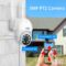 Hiseeu Security Cameras Wireless Outdoor System 5MP WiFi Security Camera IP66 Waterproof -Night Vision Motion Alert with 1TB Storage No Monthly Fees