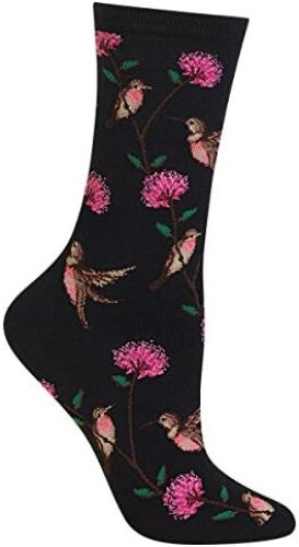 Hot Sox Women’s Fun Nature & Outdoors Crew Socks-1 Pair Pack-Cute & Funny Gifts