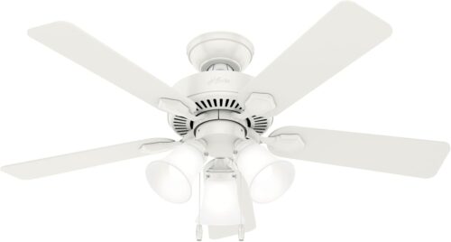 Hunter 50885 Swanson Ceiling Fan 44 inches Fresh White