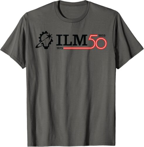 ILM 50th Anniversary Industrial Light & Magic Logo T-Shirt