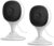 Imou Home Security Camera 2 Pack 1080P Baby Monitor with Night Vision, 2-Way Audio, Human Detection, Sound Detection, Plug in WiFi Indoor Camera Dog Cam with App, 2.4G Wi-Fi Only, Works with Alexa