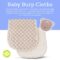Itzy Ritzy Set of 2 Baby Burp Cloths – Ultra-Soft Absorbent Burping Cloths for Babies – Made of 100% Cotton Muslin & Generously Sized with Trendy Coordinating Prints – Machine Washable (Checkerboard)