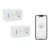 Jinvoo Smart Plug, Wireless Mini Outlet, Alexa Socket, Smart Home Wi-Fi Outlet Works with Alexa,Echo and Google Home and IFTTT, App Control, No Hub Required,2.4G WiFi Only, ETL FCC Certified (2-Pack)