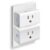 Kasa Smart Plug Ultra Mini 15A, Smart Home Wi-Fi Outlet Works with Alexa, Google Home, No Hub Required, UL Certified, 2.4G WiFi Only, 2 Count (Pack of 1)(EP10P2) , White