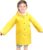 Kids Rain Jacket – Waterproof Boys Girls Raincoat Yellow Breathable Hooded Rain Coat for Girls Boys Toddler