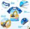 Kids Swimsuit Boys Two Pieces Shark Swimsuit Toddler Rash Guard and Trunk