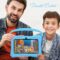 Kids Tablet, 7 inch 32GB Android Tablet for Kids, Toddler Tablet with Bluetooth, WiFi, Parental Control, Dual Camera, GMS, Shockproof Case, Kids App Pre-Installed (Blue)