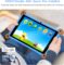 Kids Tablet, 8 Inch Android 13 Tablet for Kids 3-12 with KIDOZ Preinstalled, 6GB+32GB Storage, WiFi 6, Quad-Core, Parental Control, Anti-Fall Design, Adjustable Strap Included, Great Gift for Kids
