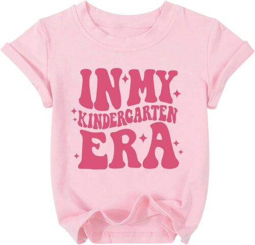 Kindergarten Shirt Boys Girls: First Day of Kindergarten Shirt Kids Back to School Shirts School Gift Tee