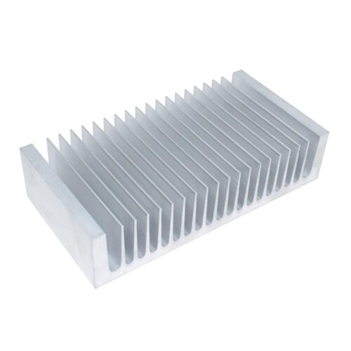 Large Aluminum Heatsink 100 x 195 x 45mm / 3.93 x 7.67 x 1.77inch Heat Sinks Cooler Cooling Radiator for LED LCD CHIP Electronic Amplifier Transistor Heat Dissipation