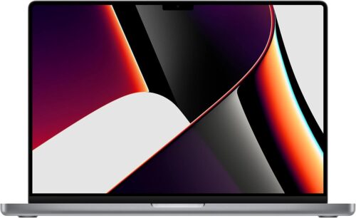 Late 2021 Apple MacBook Pro with Apple M1 Pro chip (16 inch, 16GB RAM, 1TB SSD) (QWERTY English) Space Gray (Renewed)
