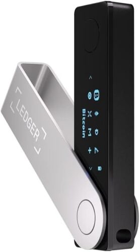 Ledger Nano X (Onyx Black) Crypto Hardware Wallet – Bluetooth – The Best Way to securely Buy, Manage and Grow All Your Digital Assets