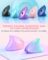 Lekvey Ergonomic Mouse, Vertical Wireless Mouse, Rechargeable 2.4 GHz USB Optical Carpal Tunnel Mice : 800/1200 / 1600 DPI, 6 Buttons, for Laptop, PC, Computer, Desktop, Notebook etc, Pink