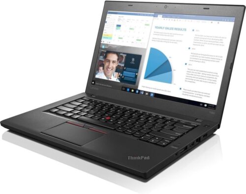 Lenovo Thinkpad T460 14 HD, Core i5-6300U 2.4GHz, 8GB RAM, 256GB Solid State Drive, Windows 10 Pro 64Bit, (Renewed)