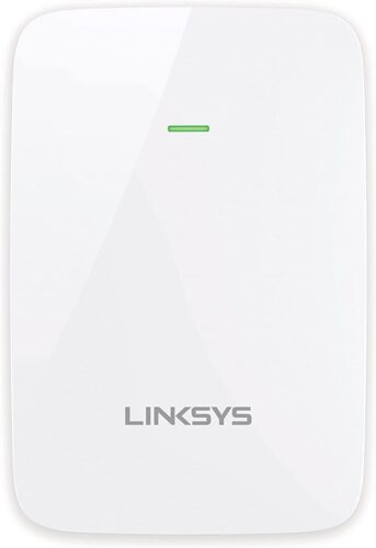 Linksys WiFi Extender, WiFi 5 Range Booster, Dual-Band Booster, Repeater, 1,000 Sq. ft Coverage, Speeds up to (AC1200) 1.2Gbps – RE6350